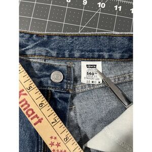 VTG Levi's 560 Loose Fit Jeans Women's 10 Misses Blue Hi-Rise Straight‎ Mom Y2K